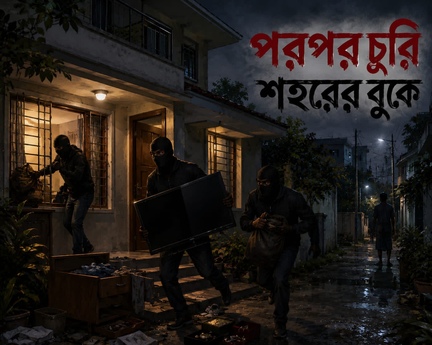 রায়গঞ্জ শহরের বুকে পরপর চুরি, আতঙ্কিত এলাকাবাসী